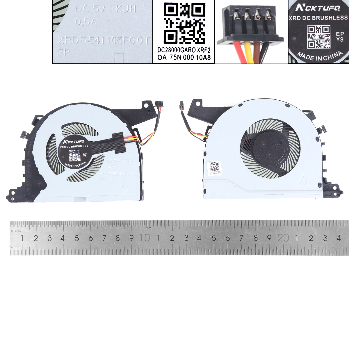 New Replacement CPU Cooling Fan For LENOVO 330-15ICN 330-15ARR（High copy） 5F10R26423 Layout的图片